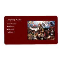 "La caída de los ángeles rebeldes" de Bruegel (156