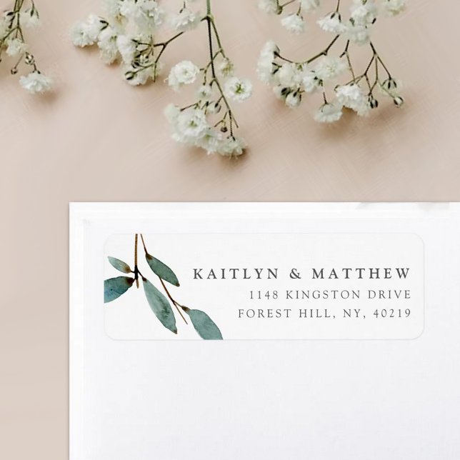 Etiqueta La colección de Bodas de los Bliss botánicos (Subido por el creador)