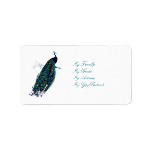 Etiqueta La colección del pavo real