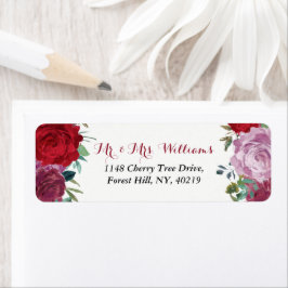 Etiqueta La colección romántica de Bodas florales