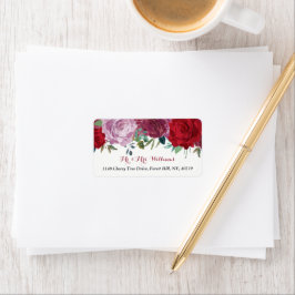 Etiqueta La colección romántica de Bodas florales