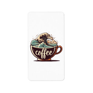 Etiqueta La Gran Ola De Café