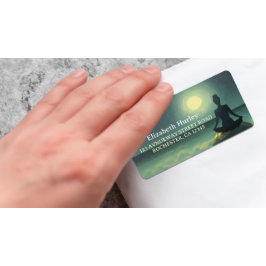 Etiqueta La meditación del yoga en la noche de las estrella