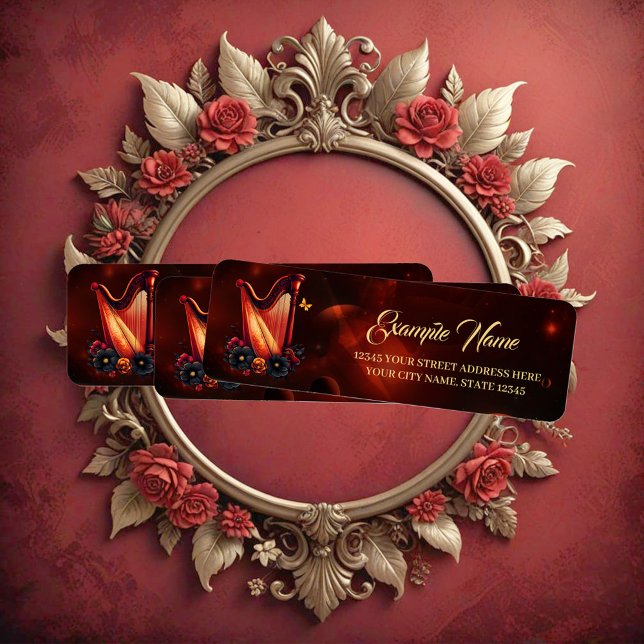 Etiqueta La melodía cósmica, la magia del arpa. (Subido por el creador)