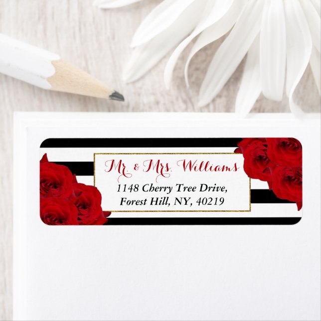 Etiqueta La moderna colección de Bodas de lujo Moda - Roses (In situ)