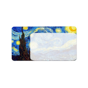 Etiqueta La noche estrellada de Vincent van Gogh 1889