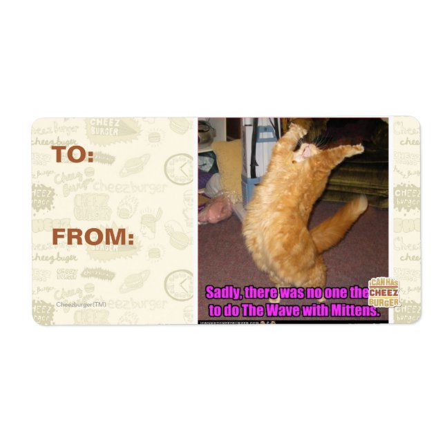 Etiqueta La ola (Frente)