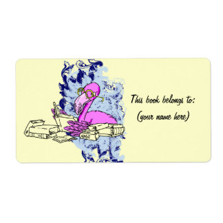 Etiqueta La placa de 12 libros reutilizable, cuadrada 2