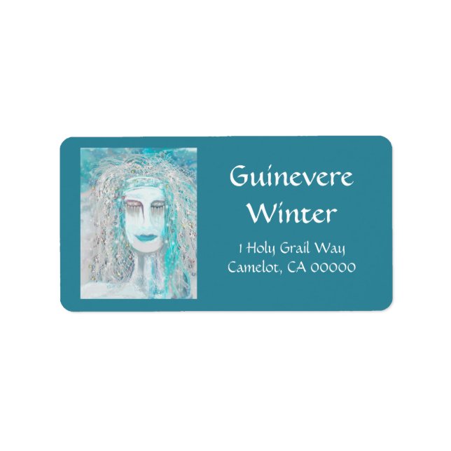 Etiqueta La reina del solsticio de invierno (Frente)