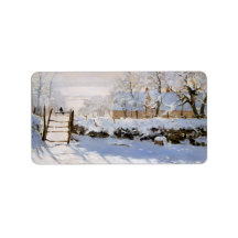 La Urraca (Escena de nieve invernal) (por Claude M
