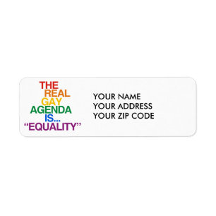 ETIQUETA LA VERDADERA AGENDA GAY