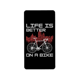 Etiqueta La vida es mejor en bicicleta