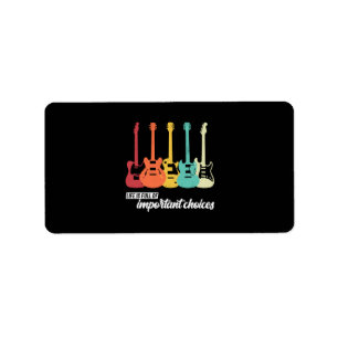 Etiqueta La vida retro vintage está llena de opciones impor