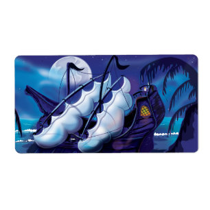 Etiqueta La vieja nave pirata atracada