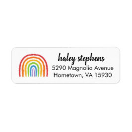 Etiqueta Laboratorio de direcciones de retorno personalizad