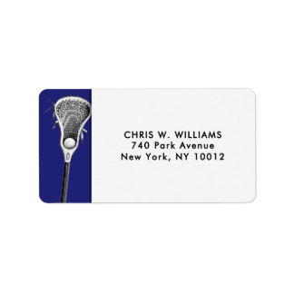 Etiqueta Lacrosse Team Blue