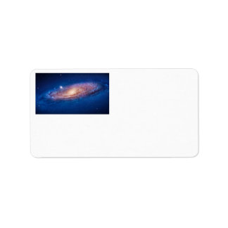 Etiqueta Láctea Way Galaxy Address Labs de S. Ambrose