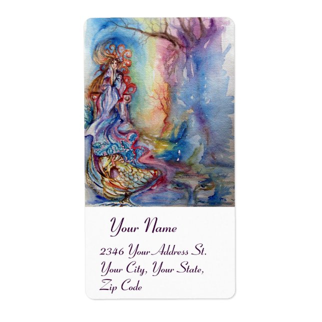 ETIQUETA LADY OF THE LAKE (Frente)