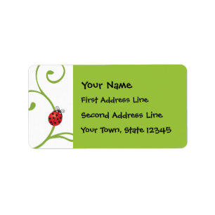 Etiqueta Ladybug en el Vine