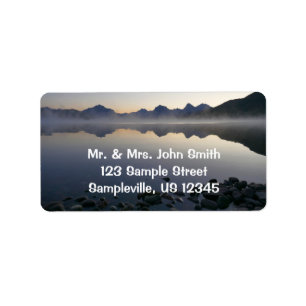 Etiqueta Lago McDonald en el Sunrise II