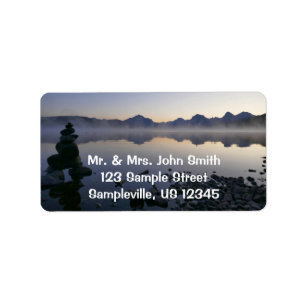 Etiqueta Lago McDonald en Sunrise I
