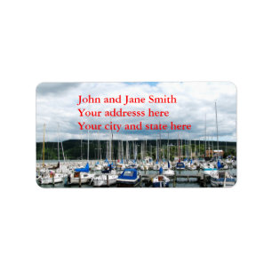 Etiqueta Lago Seneca.