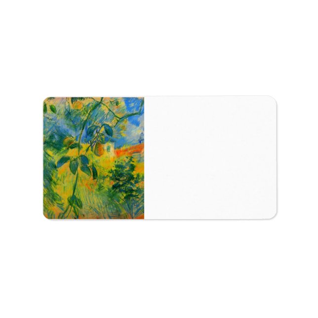 Etiqueta Lágrimas de Berthe Morisot (Frente)