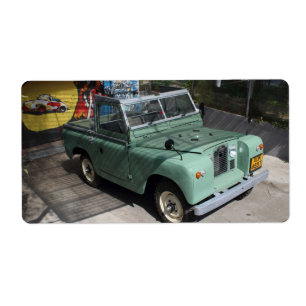Etiqueta Land Rover Serie II SWB