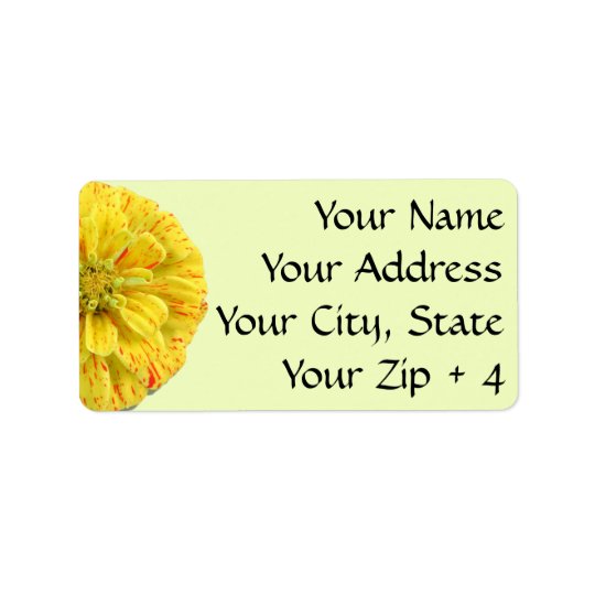 Etiqueta Las etiquetas/regalo marcan - Zinnia de la raya