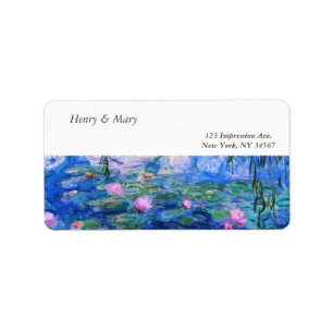 Etiqueta Las lacrimógenas de agua de Monet