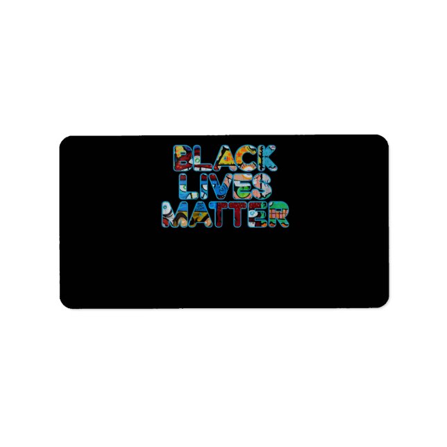 Etiqueta Las mujeres negras importan la igualdad de género (Frente)