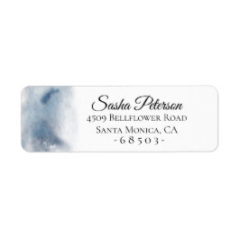 Etiqueta Lavado de color azul