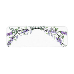 Etiqueta Lavanda y Eucalipto