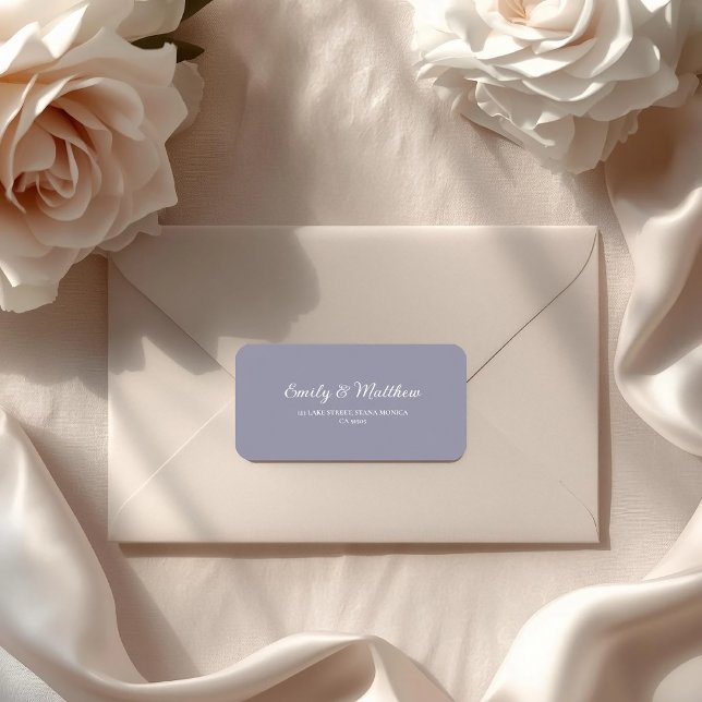 Etiqueta Lavender Return Address Labels (Subido por el creador)