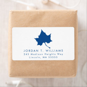 Etiqueta Leaf de Indiana