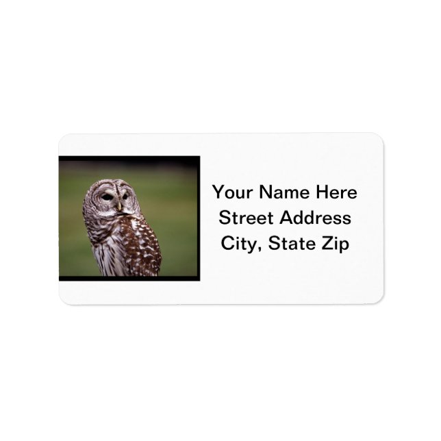 Etiqueta Lechuza (5) (Frente)