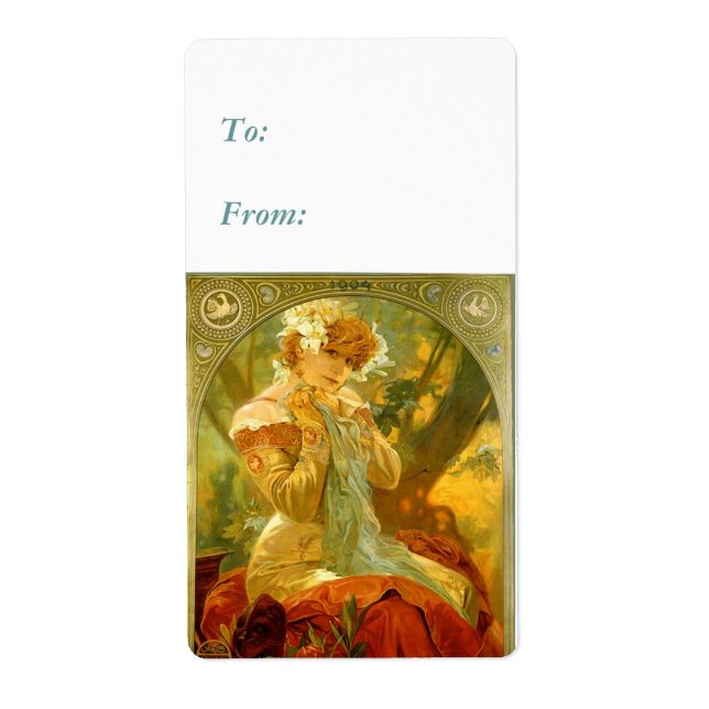 Etiqueta Lefevre Utile Poster 1904 (Frente)