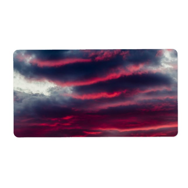 Etiqueta lejos de nuestra ventana (Frente)