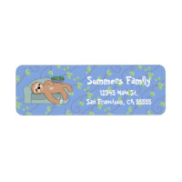 Lema para dormir perezosa jungla tropical