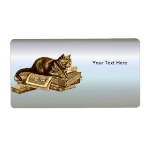 Etiqueta Libros de lectura del gato del gatito del ratón de