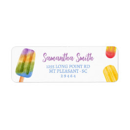 Etiqueta Libros de plástico para ducha de bebé