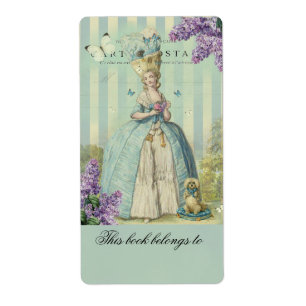 Etiqueta Lilas au printemps, libra