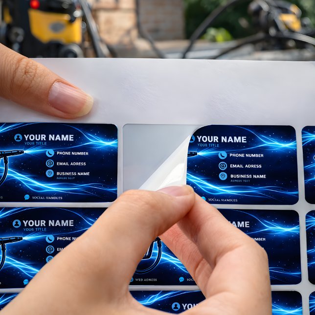 Etiqueta Limpieza a presión residencial Energy Veins (Subido por el creador)