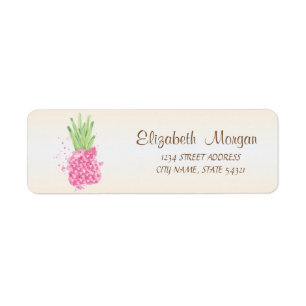 Etiqueta Lindo Piña Rosa Femenino
