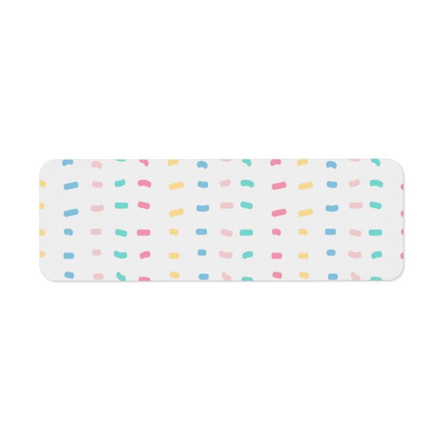 Etiqueta Líneas de patrón (Frente)