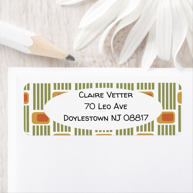 Etiqueta Líneas verdes y cajas (In situ)