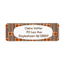 Líneas y cajas marrones