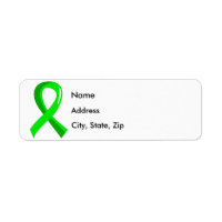 Linfoma no Hodgkin Lime Green Ribbon 3