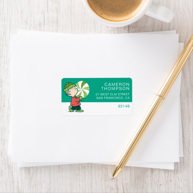 Etiqueta Linus Peppermint Candy (In situ)