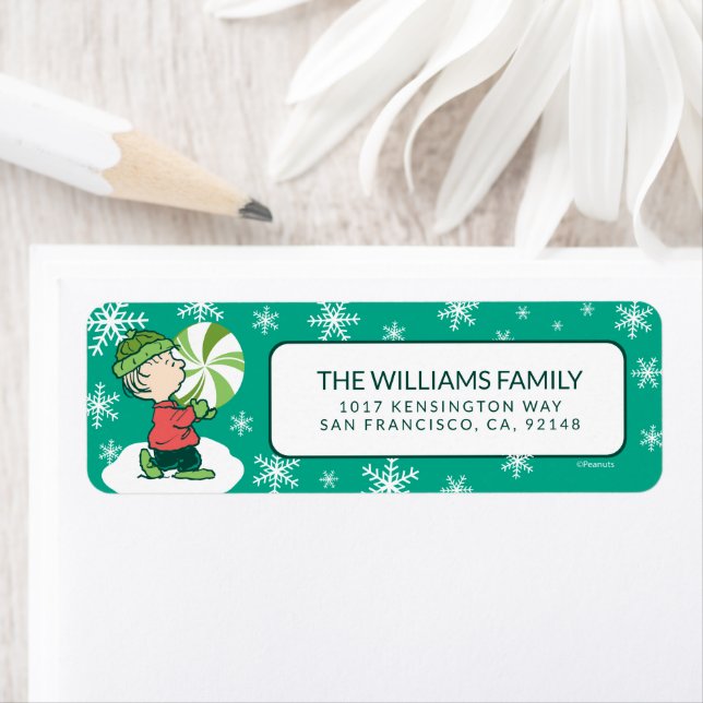 Etiqueta Linus Peppermint Candy (In situ)